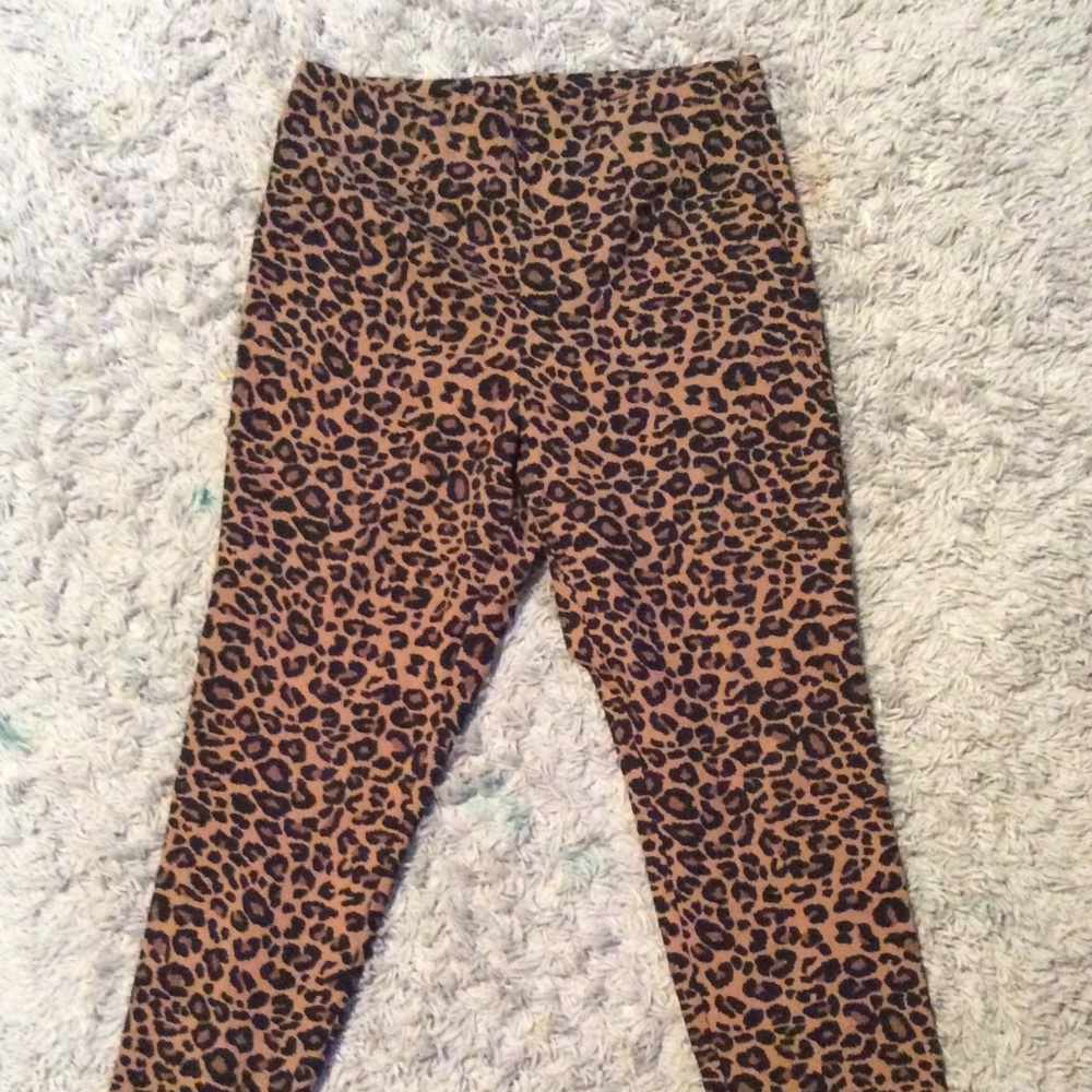Cheeta print skinny pants